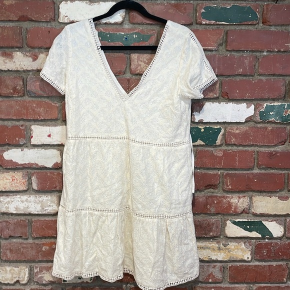 Cia Mini Dress Midsummer Ivory Show Me Your Mumu size small NWT - Picture 4 of 6